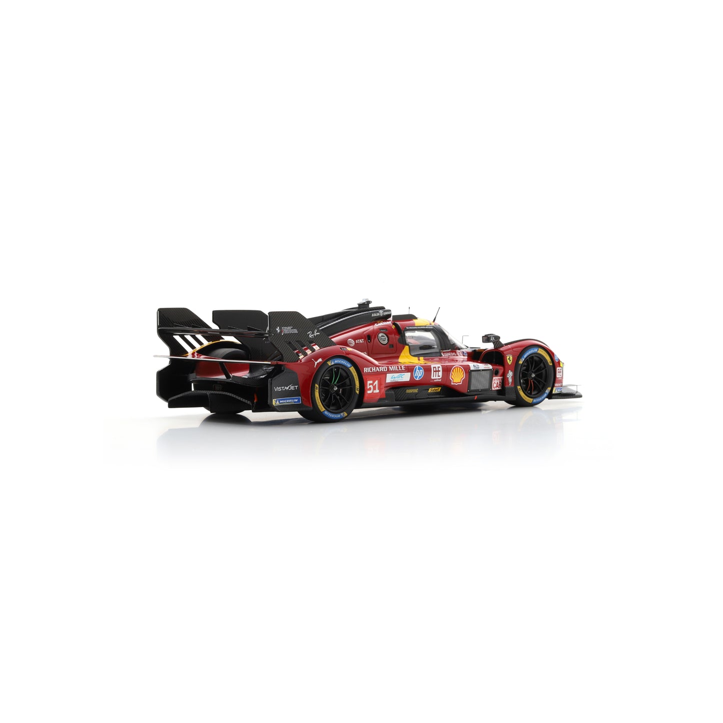 Looksmart LS18LM054 1:18 - Ferrari 499P No.51 Ferrari AF CORSE ITA Le Mans 24H 2025 3rd Place A. Pier Guidi – J. Calado – A. Giovinazzi