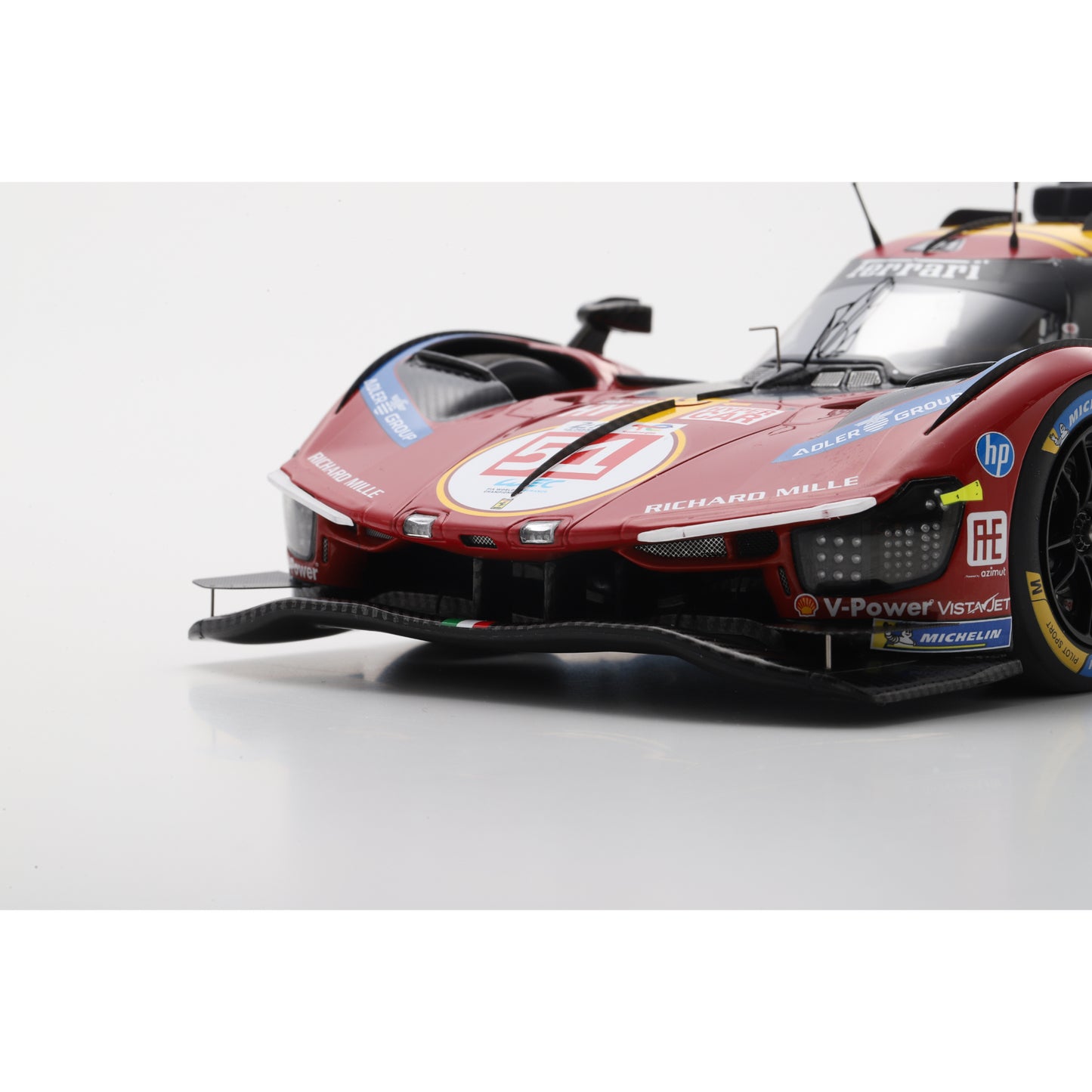 Looksmart LS18LM054 1:18 - Ferrari 499P No.51 Ferrari AF CORSE ITA Le Mans 24H 2025 3rd Place A. Pier Guidi – J. Calado – A. Giovinazzi