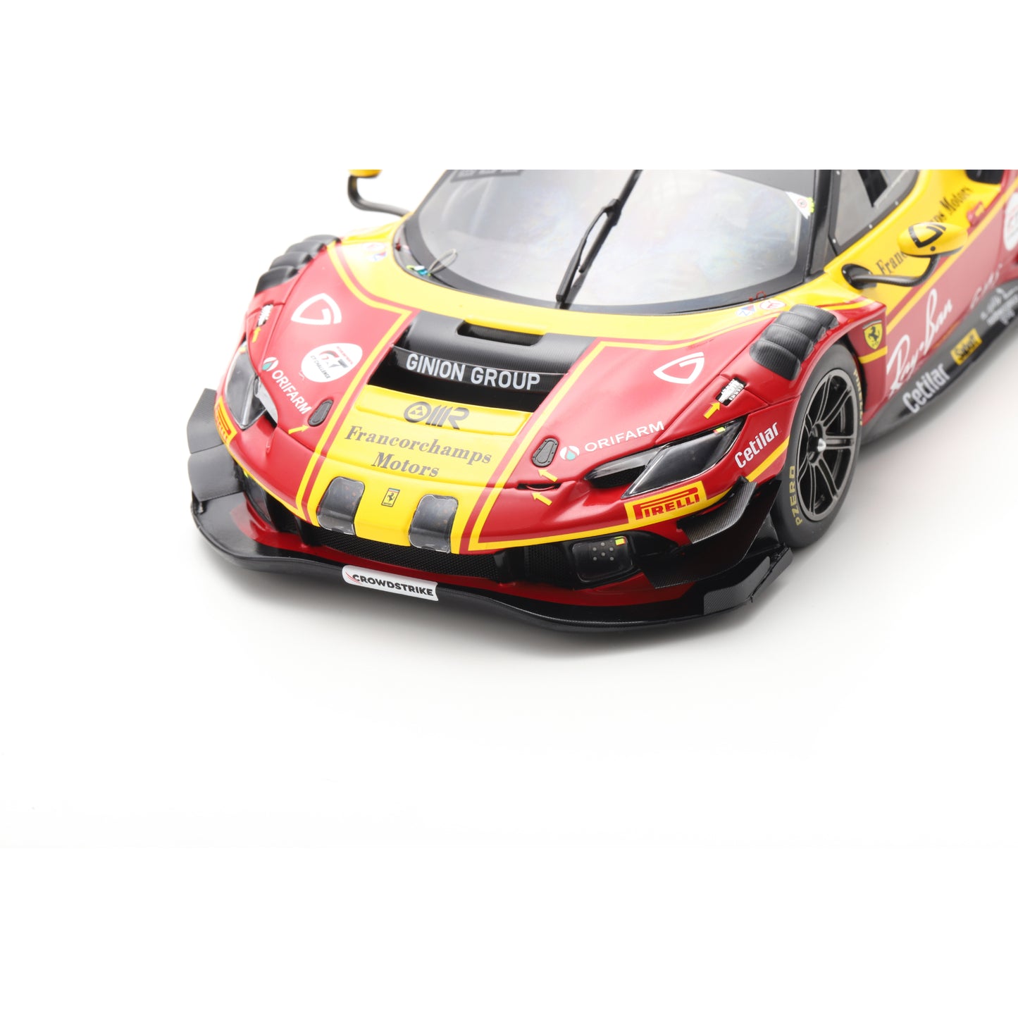 Looksmart LS18RC038 1:18 - Ferrari 296 GT3 No. 51 AF Corse – 3rd Francorchamps Motors 24H Spa 2025 Alessio Rovera – Vincent Abril – Alessandro Pier Guidi