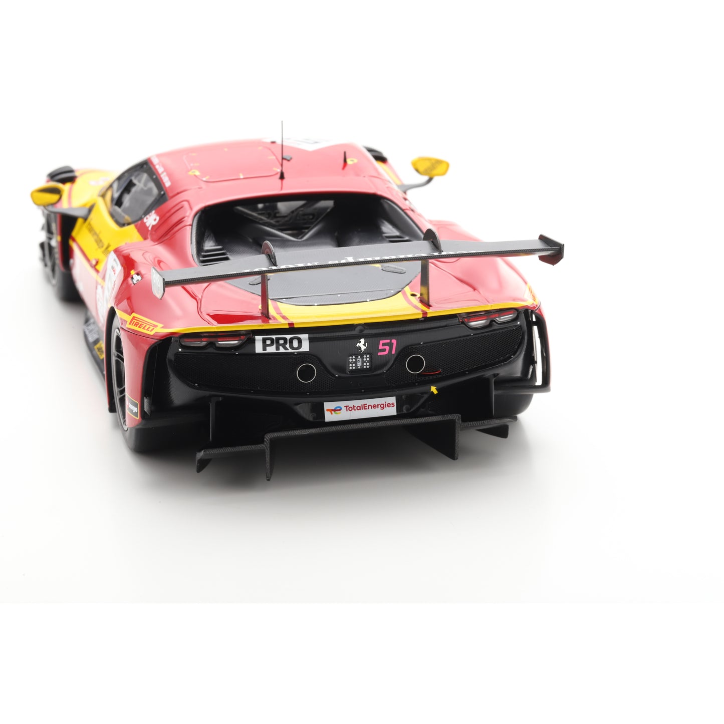 Looksmart LS18RC038 1:18 - Ferrari 296 GT3 No. 51 AF Corse – 3rd Francorchamps Motors 24H Spa 2025 Alessio Rovera – Vincent Abril – Alessandro Pier Guidi