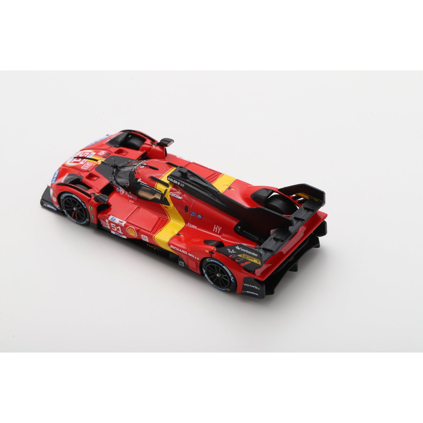 PRE-ORDER - Looksmart LS64001LM 1:64 - Ferrari 499P No.51 Ferrari AF Corse Winner Le Mans 24H 2023 A. Pier Guidi – J. Calado – A. Giovinazzi
