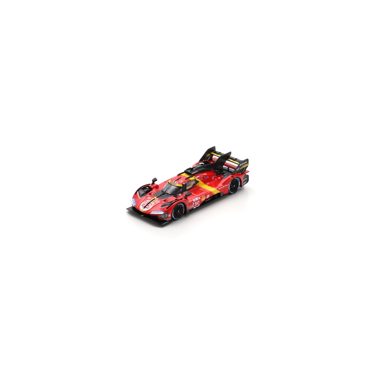 Looksmart LS64005LM 1:64 - Ferrari 499P No.50 Ferrari AF Corse 5th Le Mans 24H 2023 A. Fuoco – M. Molina – N. Nielseni