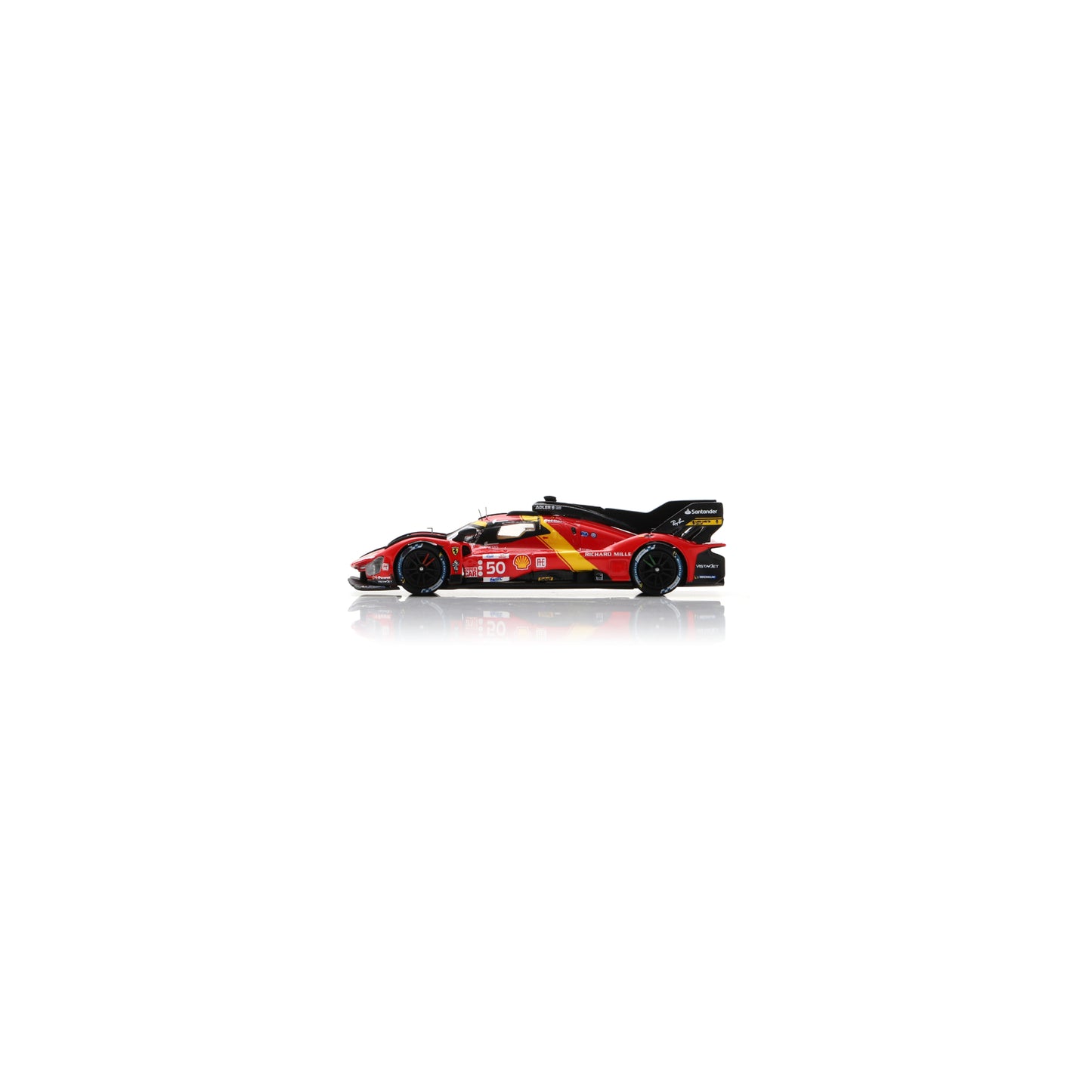 Looksmart LS64005LM 1:64 - Ferrari 499P No.50 Ferrari AF Corse 5th Le Mans 24H 2023 A. Fuoco – M. Molina – N. Nielseni