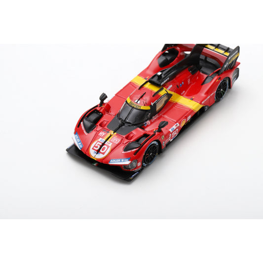 Looksmart LS64005LM 1:64 - Ferrari 499P No.50 Ferrari AF Corse 5th Le Mans 24H 2023 A. Fuoco – M. Molina – N. Nielseni