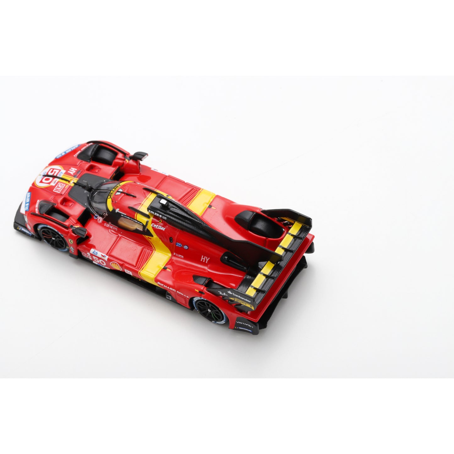 Looksmart LS64005LM 1:64 - Ferrari 499P No.50 Ferrari AF Corse 5th Le Mans 24H 2023 A. Fuoco – M. Molina – N. Nielseni
