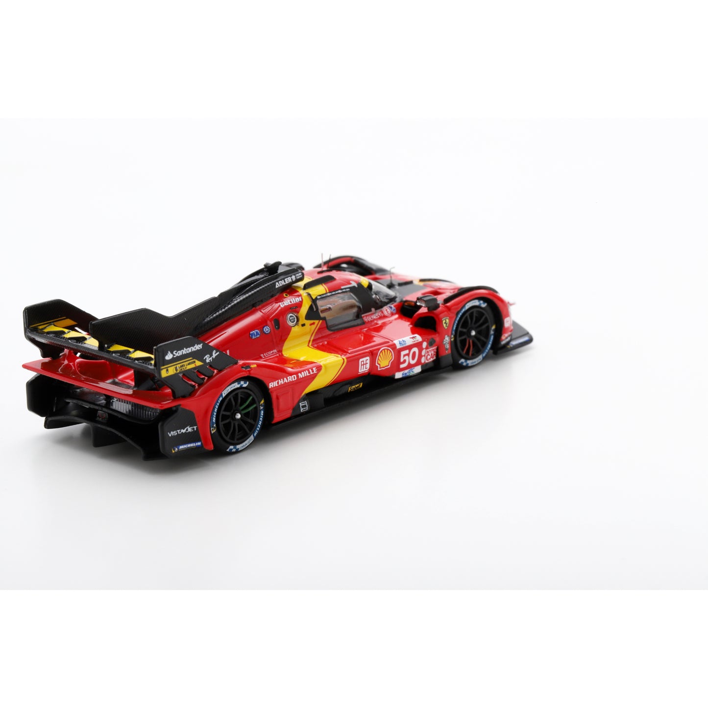 Looksmart LS64005LM 1:64 - Ferrari 499P No.50 Ferrari AF Corse 5th Le Mans 24H 2023 A. Fuoco – M. Molina – N. Nielseni