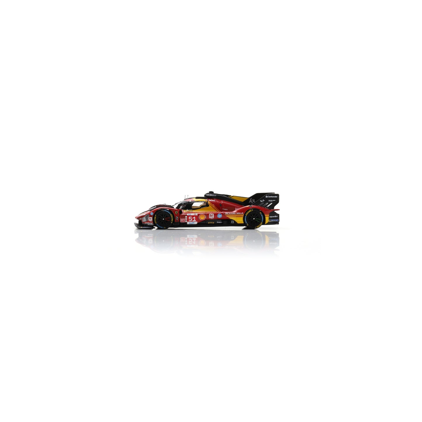 Looksmart LS64006LM 1:64 - Ferrari 499P No.51 Ferrari AF Corse 3rd Le Mans 24H 2024 A. Pier Guidi – J. Calado – A. Giovinazzi