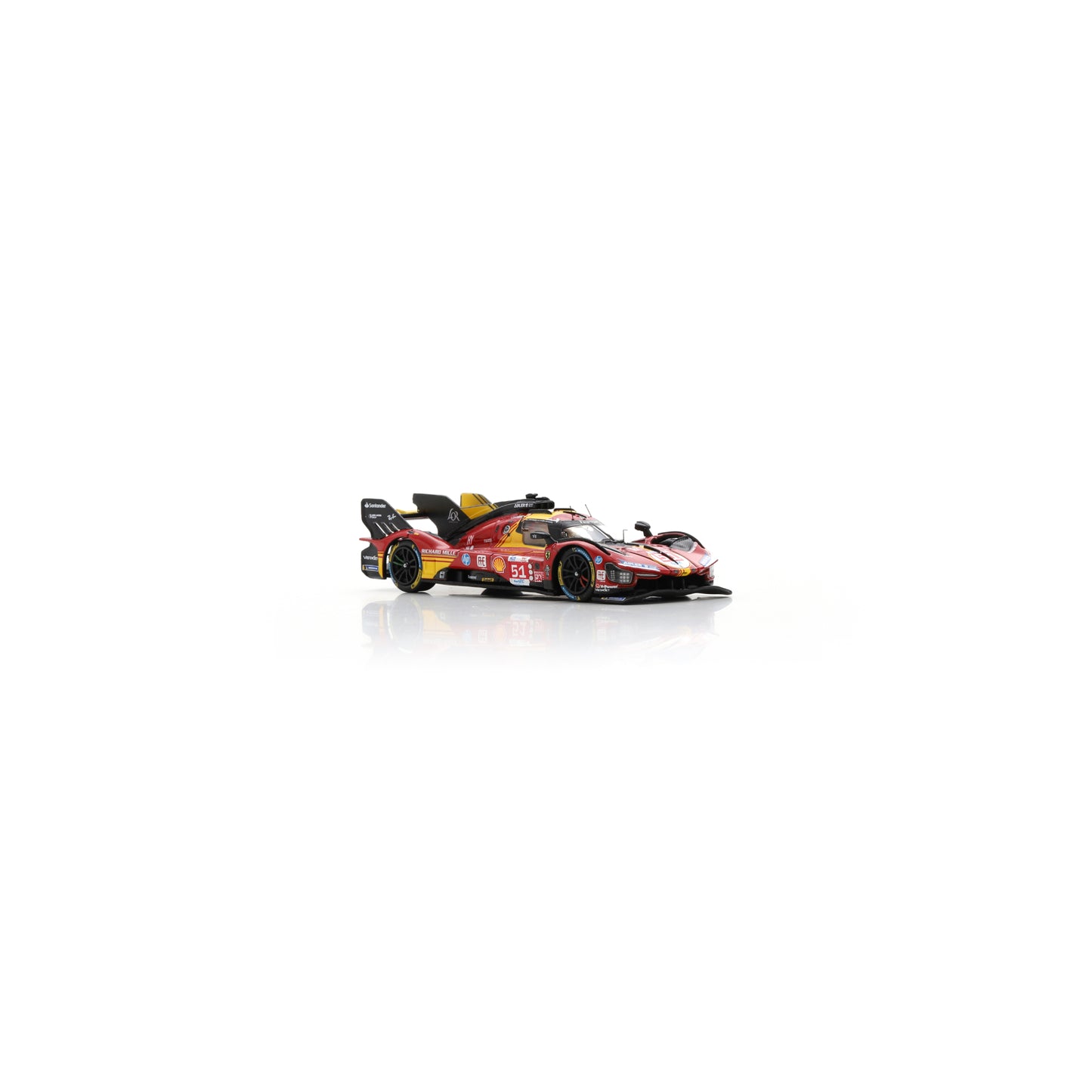 Looksmart LS64006LM 1:64 - Ferrari 499P No.51 Ferrari AF Corse 3rd Le Mans 24H 2024 A. Pier Guidi – J. Calado – A. Giovinazzi