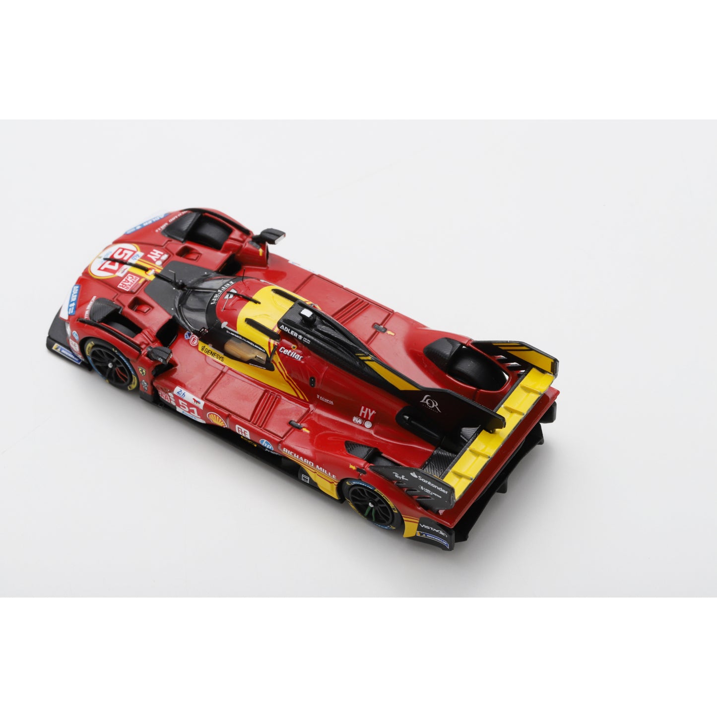 Looksmart LS64006LM 1:64 - Ferrari 499P No.51 Ferrari AF Corse 3rd Le Mans 24H 2024 A. Pier Guidi – J. Calado – A. Giovinazzi