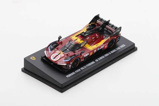 PRECOMMANDE - Looksmart LS64009LM 1:64 - Ferrari 499P No.51 Ferrari – AF Corse Le Mans 24H 2025 A. Pier Guidi – J. Calado – A. Giovinazzi