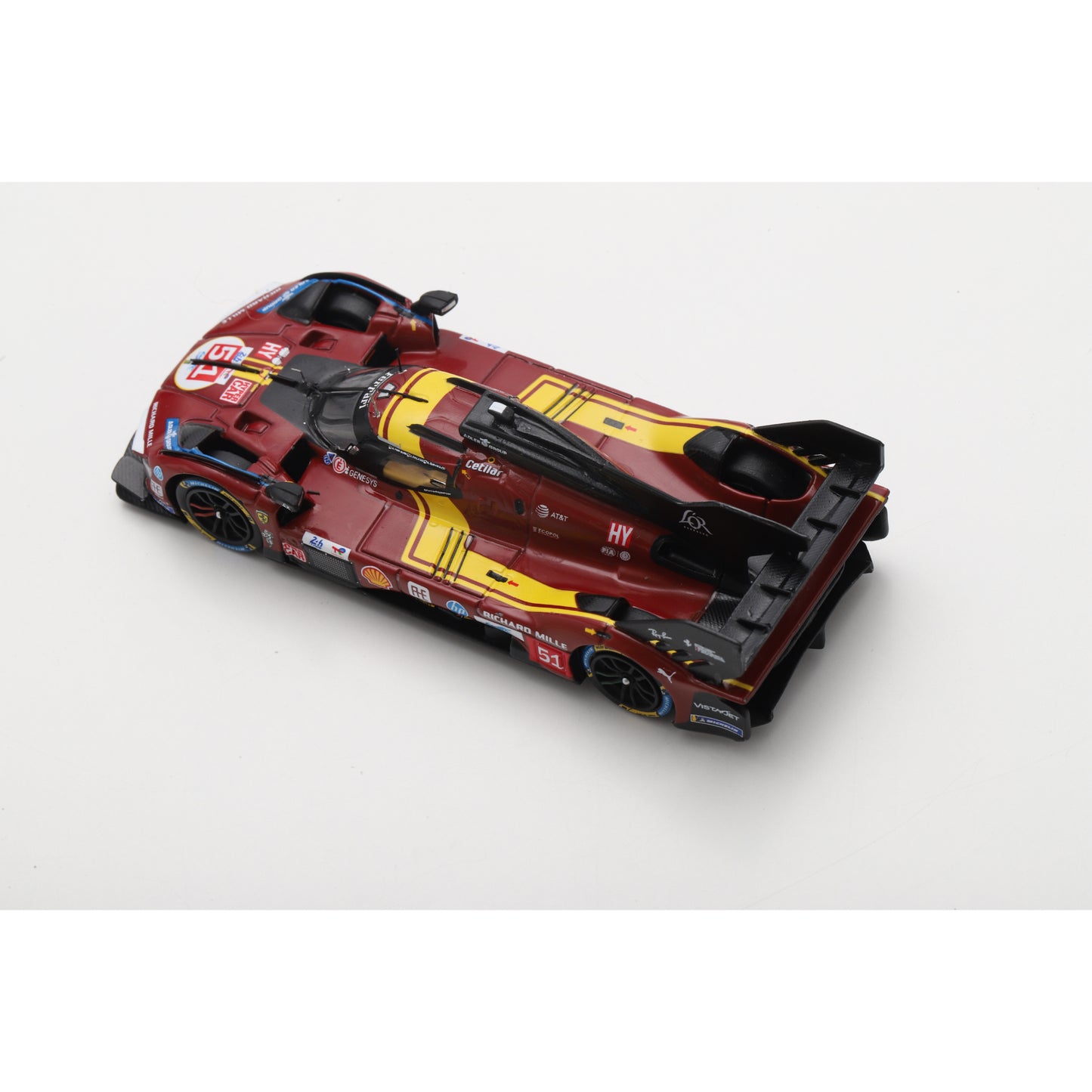 PRECOMMANDE - Looksmart LS64009LM 1:64 - Ferrari 499P No.51 Ferrari – AF Corse Le Mans 24H 2025 A. Pier Guidi – J. Calado – A. Giovinazzi