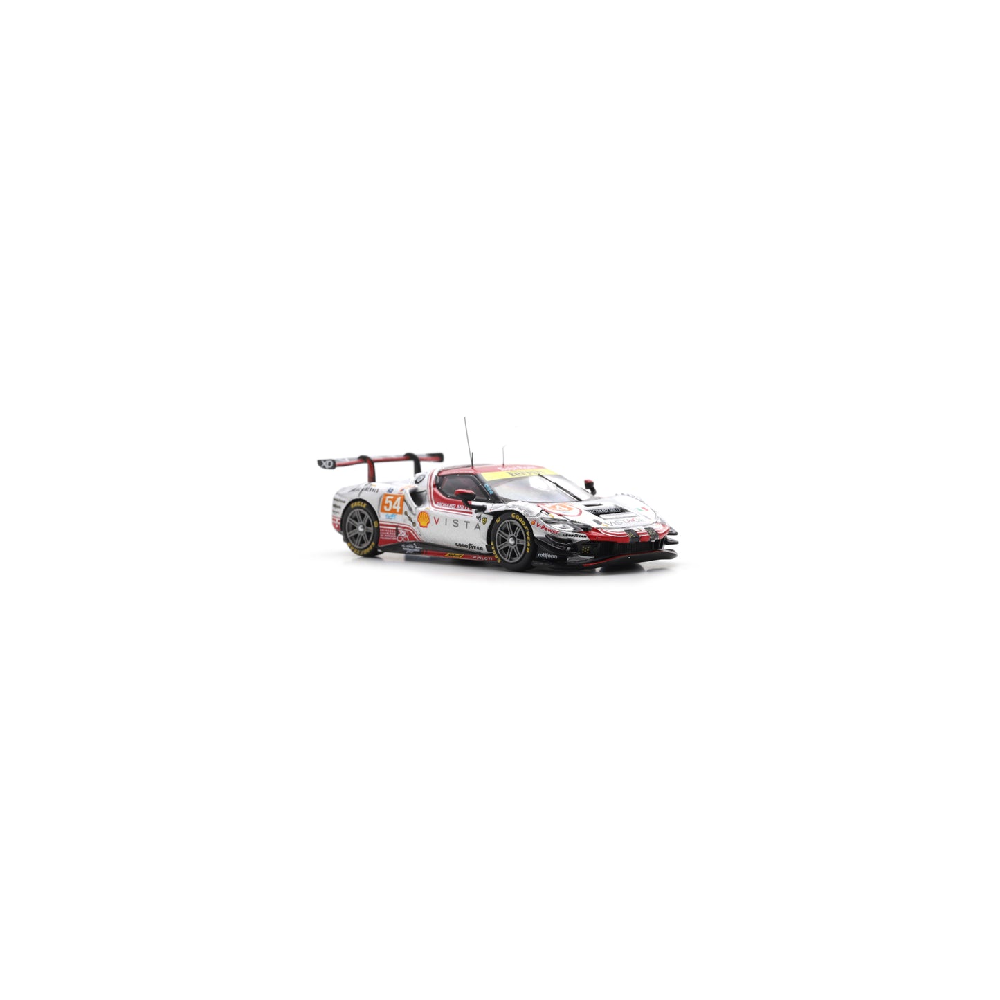 Looksmart LS64018LM 1:64 - Ferrari 296 GT3 No.54 Vista AF Corse Le Mans 24H 2024 T. Flohr – F. Castellacci – D. Rigon