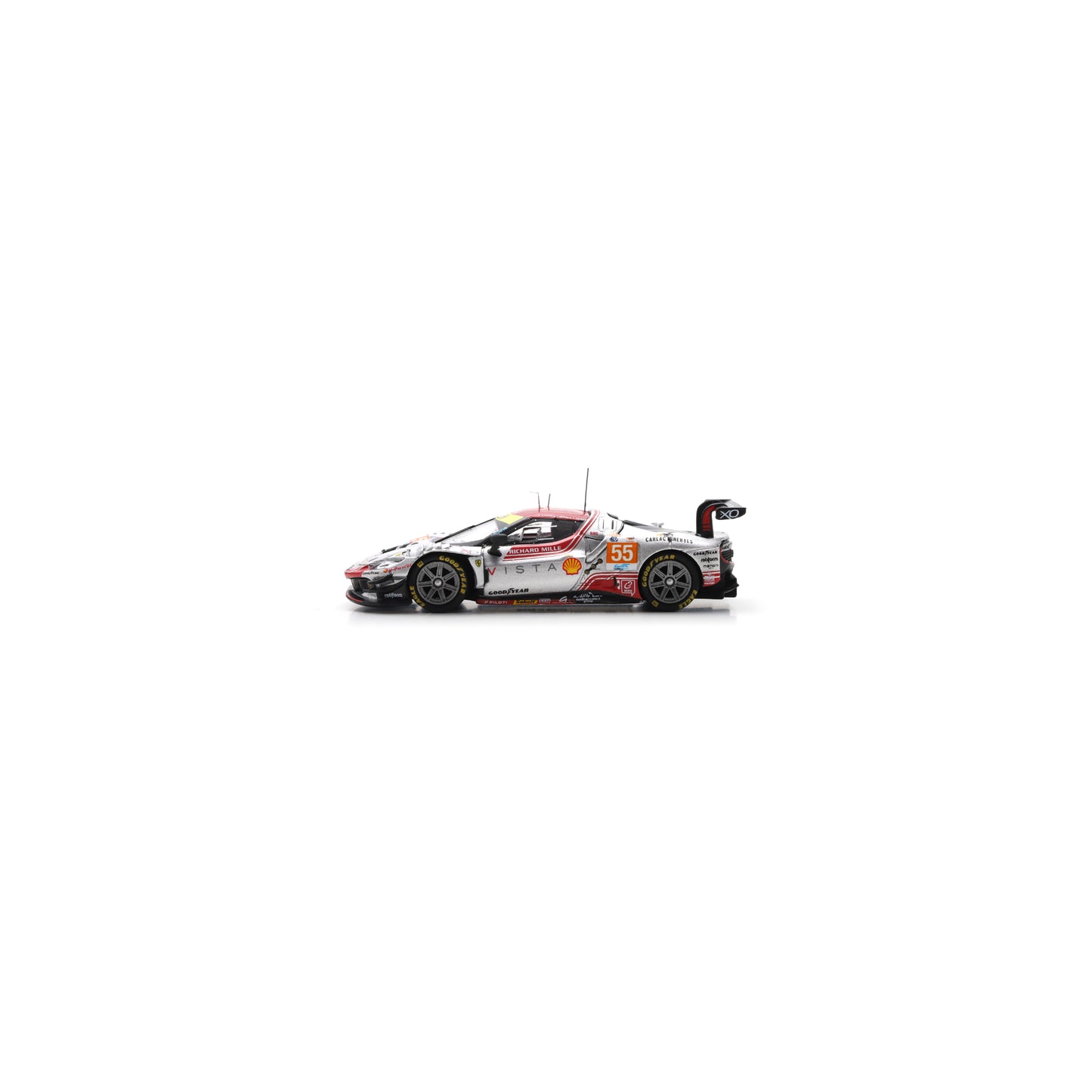 Looksmart LS64019LM 1:64 - Ferrari 296 GT3 No.55 Vista AF Corse Le Mans 24H 2024 F. Heriau – S. Mann – A. Rovera