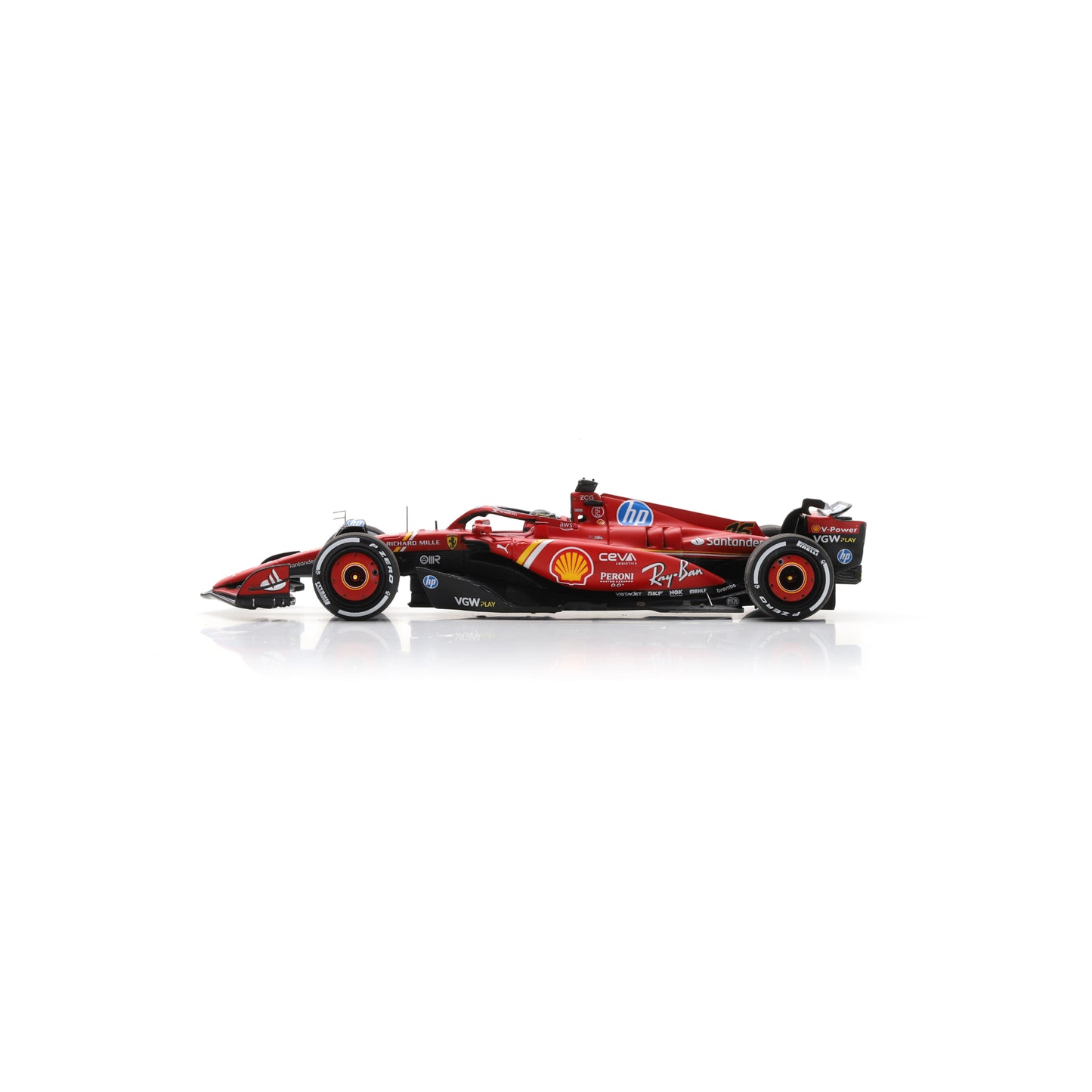 Looksmart LSF1065 1:43 - Ferrari SF-24 Monza GP 2024 – Charles Leclerc Winner