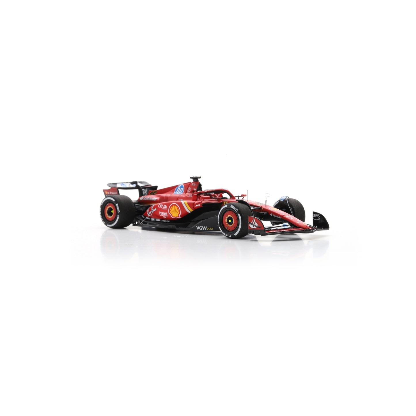 Looksmart LSF1065 1:43 - Ferrari SF-24 Monza GP 2024 – Charles Leclerc Winner