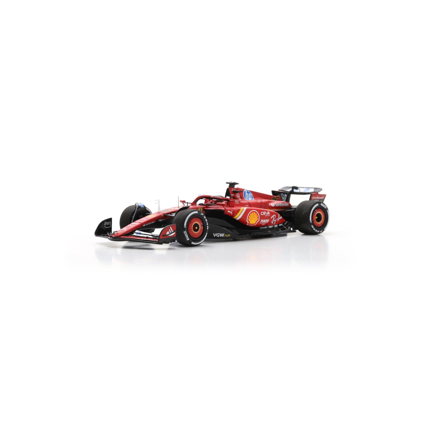 Looksmart LSF1065 1:43 - Ferrari SF-24 Monza GP 2024 – Charles Leclerc Winner