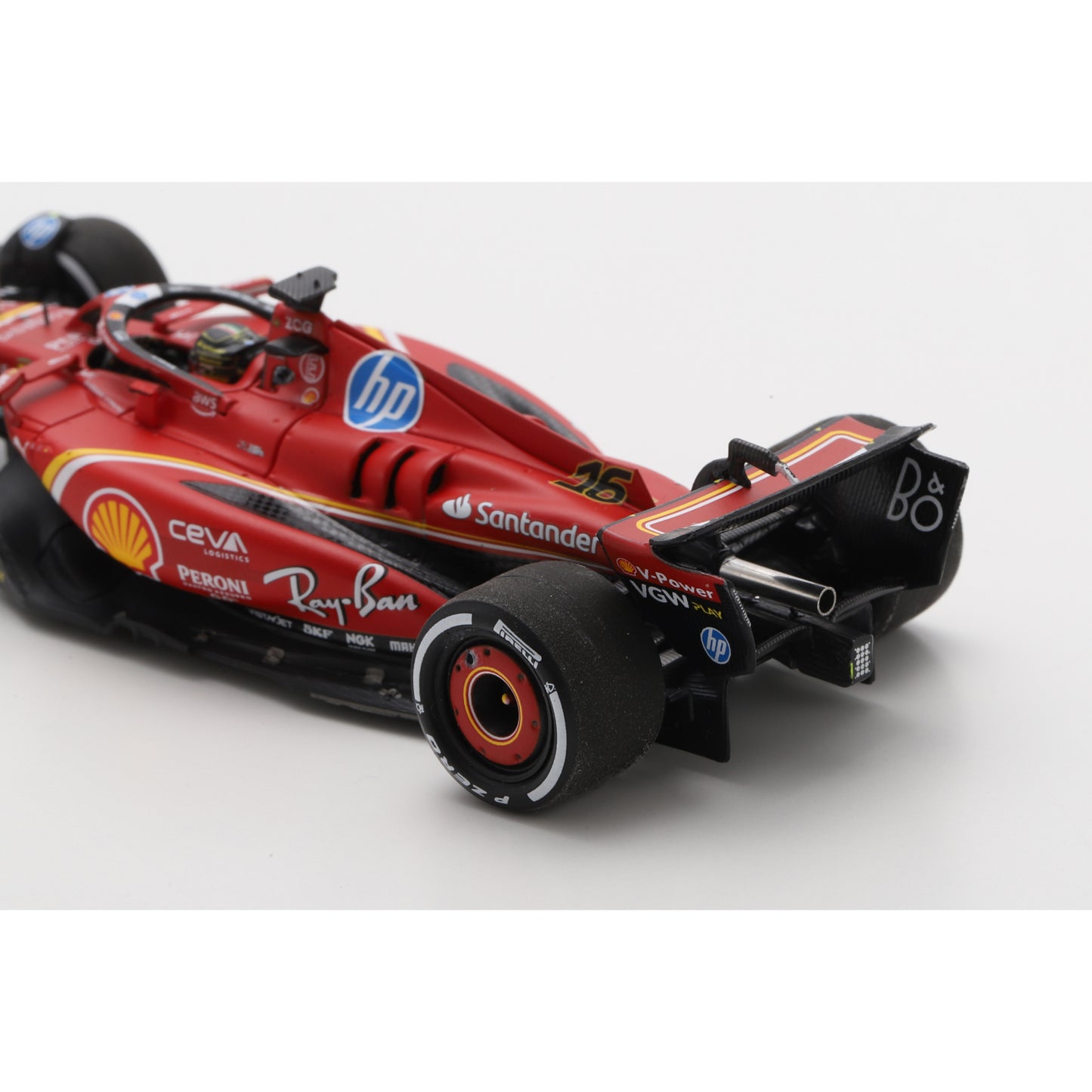 Looksmart LSF1065 1:43 - Ferrari SF-24 Monza GP 2024 – Charles Leclerc Winner
