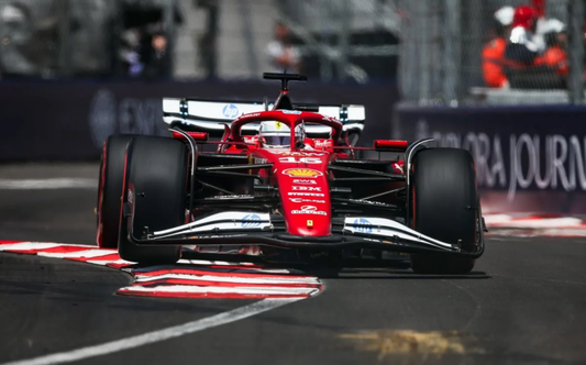 PRECOMMANDE - Looksmart LS18F1075 1/18 FERRARI SF-25 2nd Monaco GP 2025 - Charles Leclerc