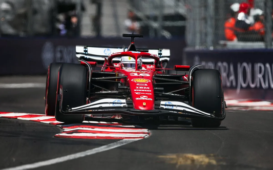 PRECOMMANDE - Looksmart LSF1075 1/43 FERRARI SF-25 2nd Monaco GP 2025 - Charles Leclerc