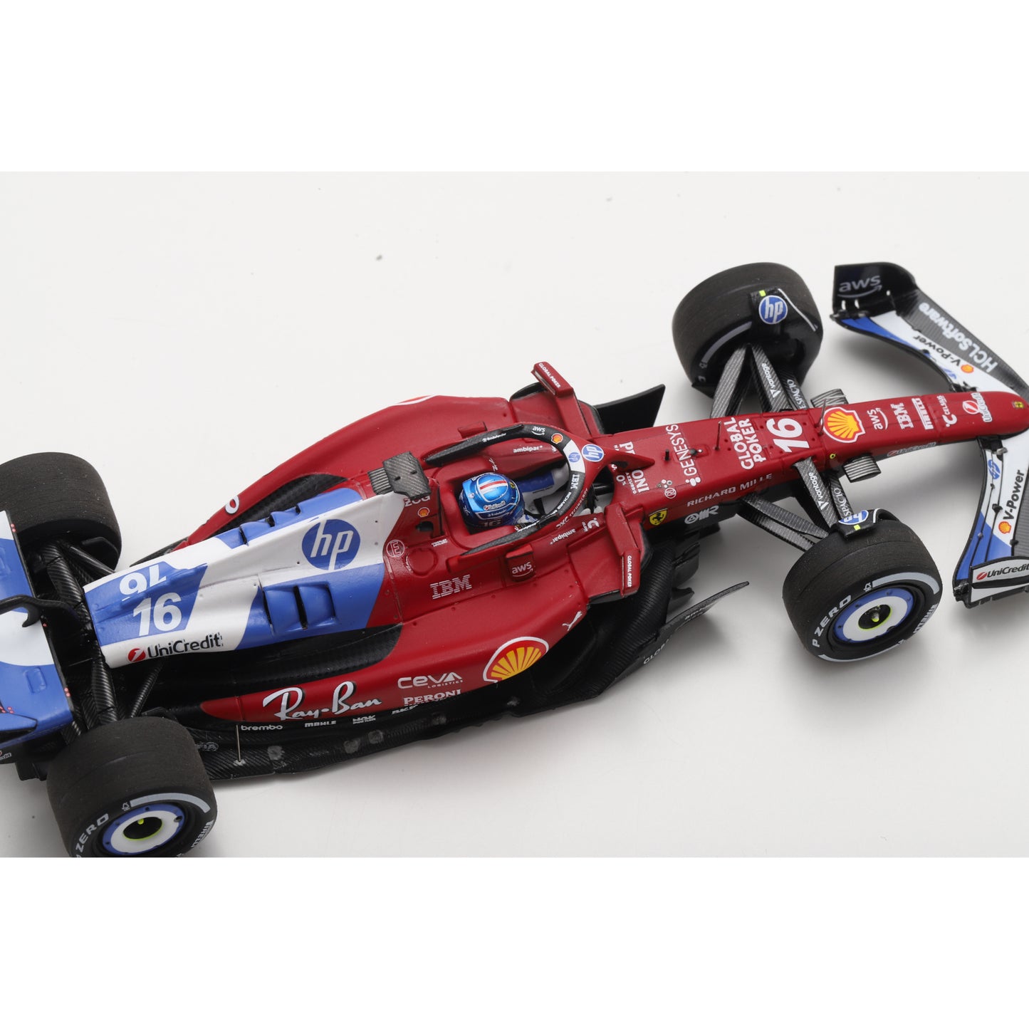 Looksmart LSF1076 1/43 FERRARI SF-25 Miami GP 2025 - Charles Leclerc