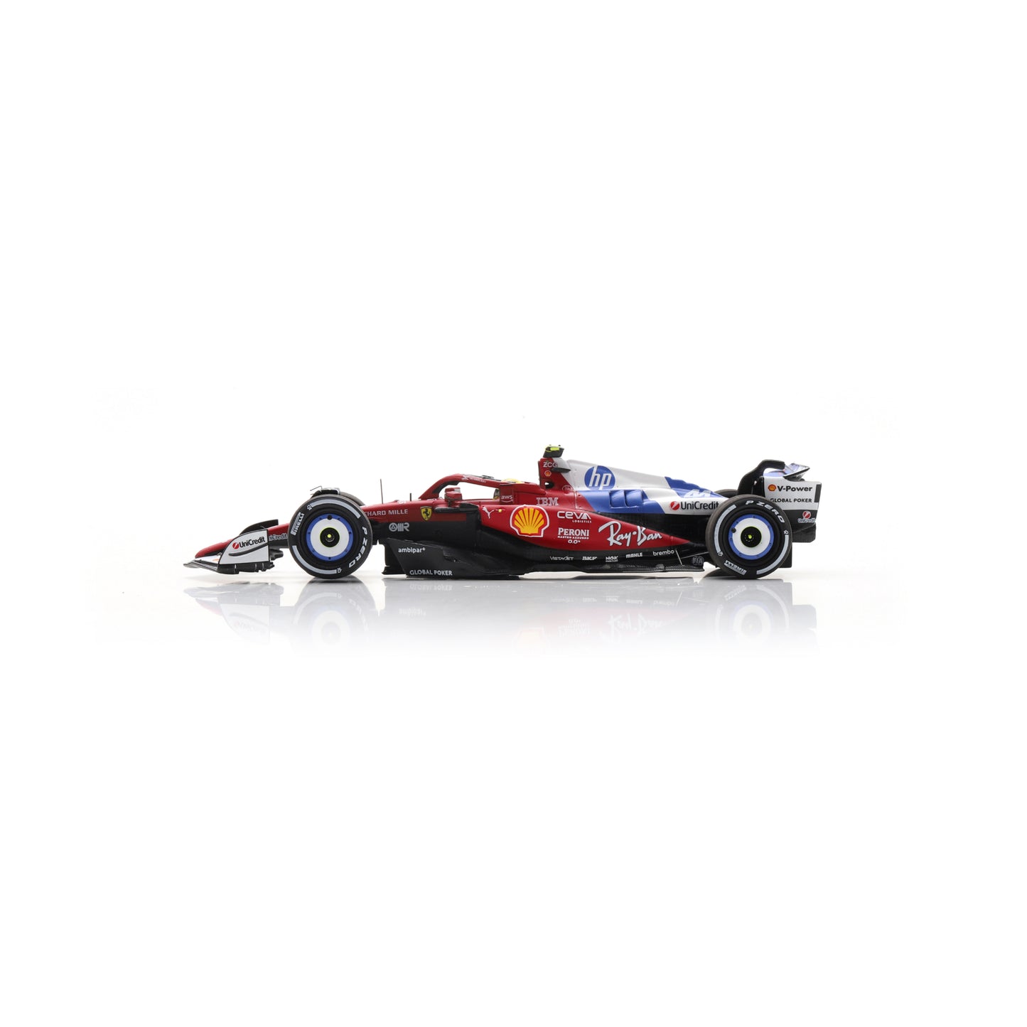 PRE-ORDER - Looksmart LSF1077 1/43 FERRARI SF-25 Miami GP 2025 - Lewis Hamilton