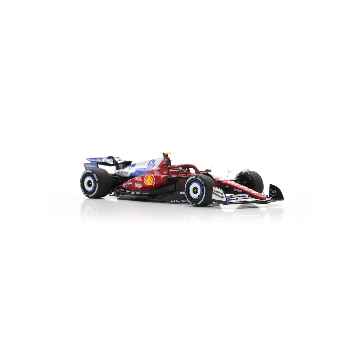 PRE-ORDER - Looksmart LSF1077 1/43 FERRARI SF-25 Miami GP 2025 - Lewis Hamilton