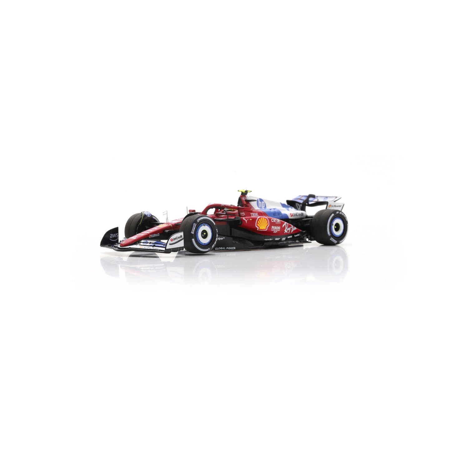 PRE-ORDER - Looksmart LSF1077 1/43 FERRARI SF-25 Miami GP 2025 - Lewis Hamilton