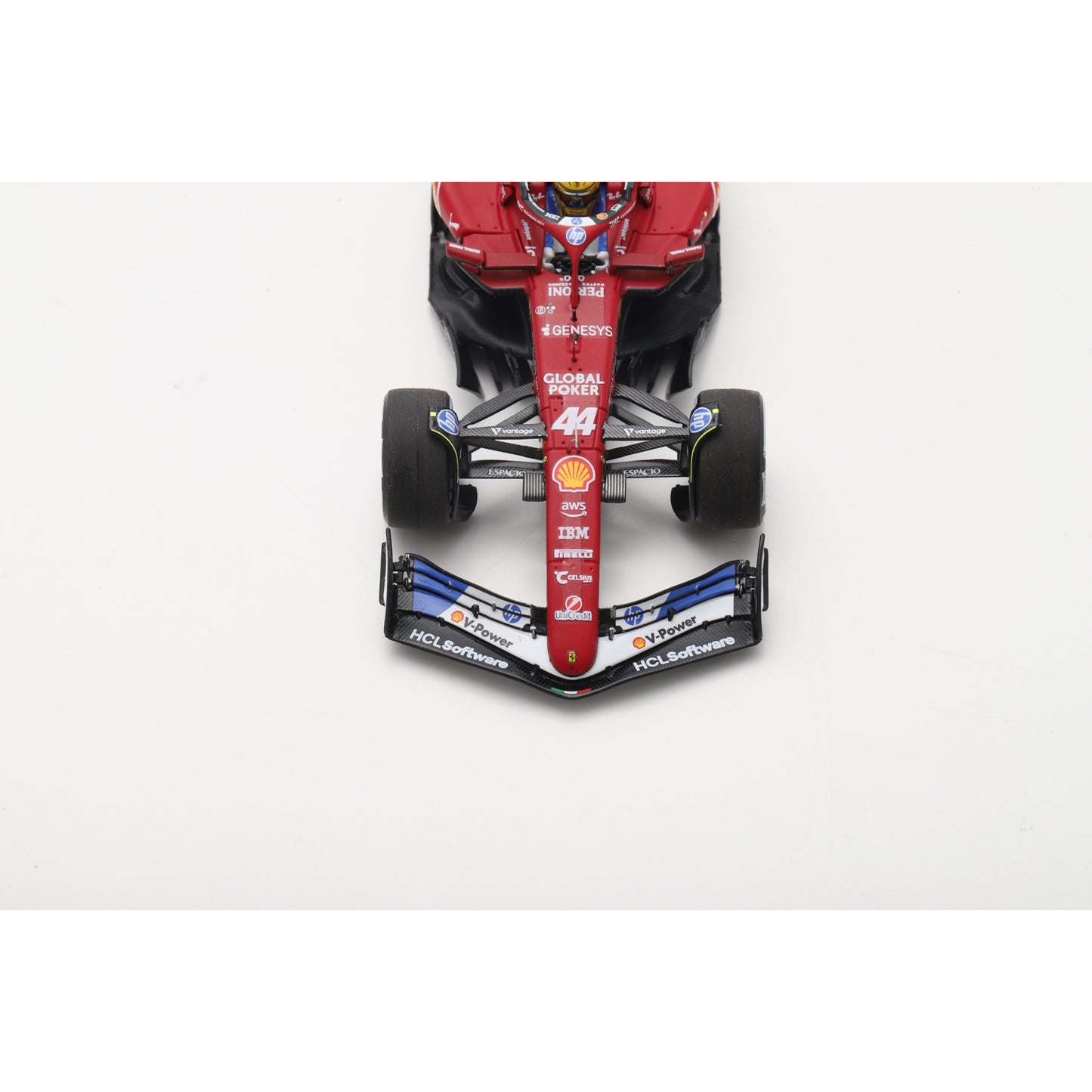 PRE-ORDER - Looksmart LSF1077 1/43 FERRARI SF-25 Miami GP 2025 - Lewis Hamilton