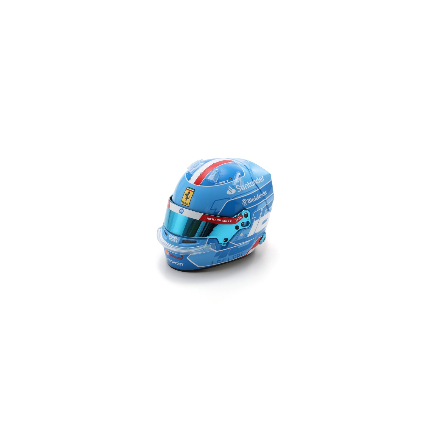 Looksmart LSHEL002 Casque 1:5 - Charles Leclerc - Scuderia Ferrari HP - 3rd Miami GP 2024