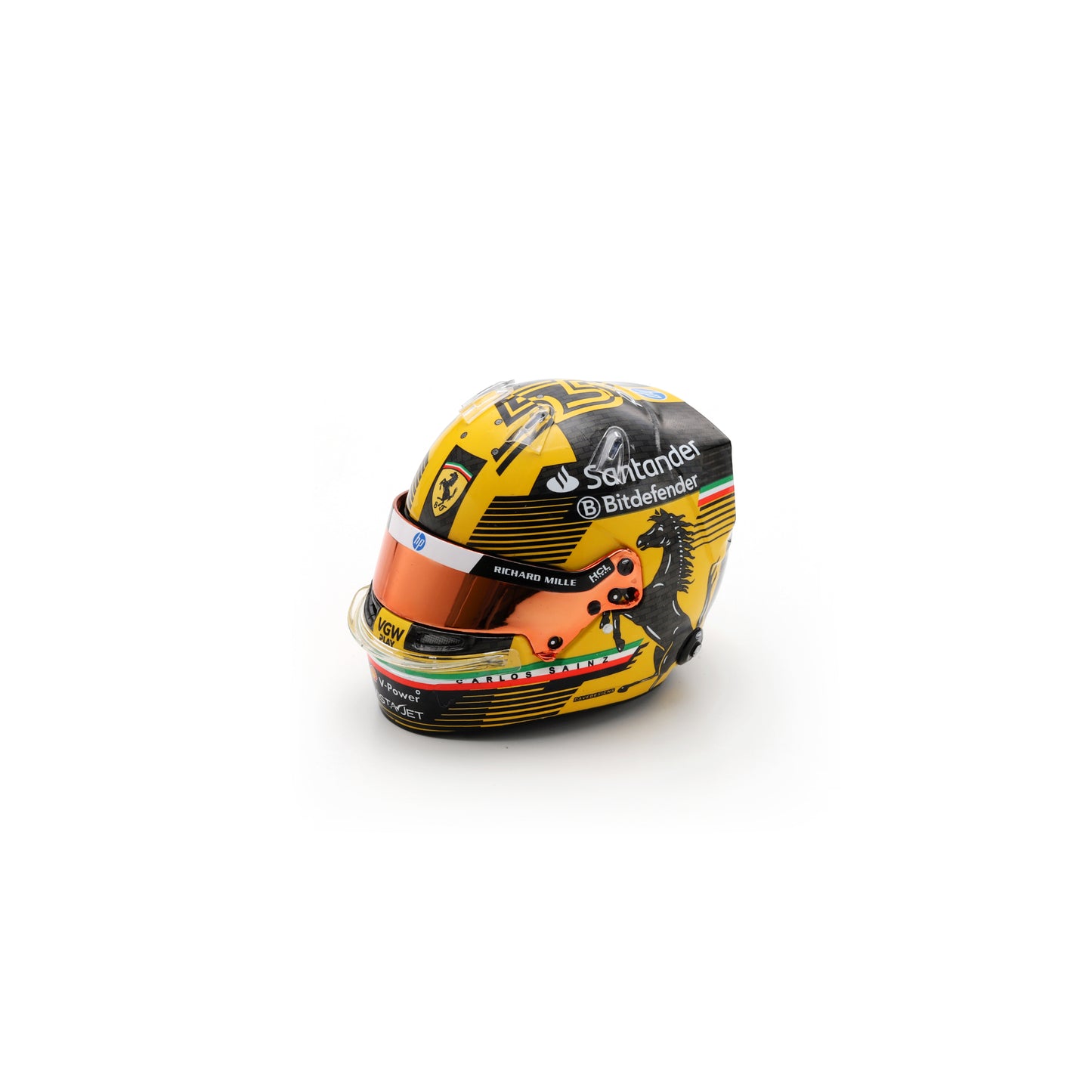Looksmart LSHEL005 Casque 1:5 - Carlos Sainz Jr - Scuderia Ferrari HP - Italian GP 2024