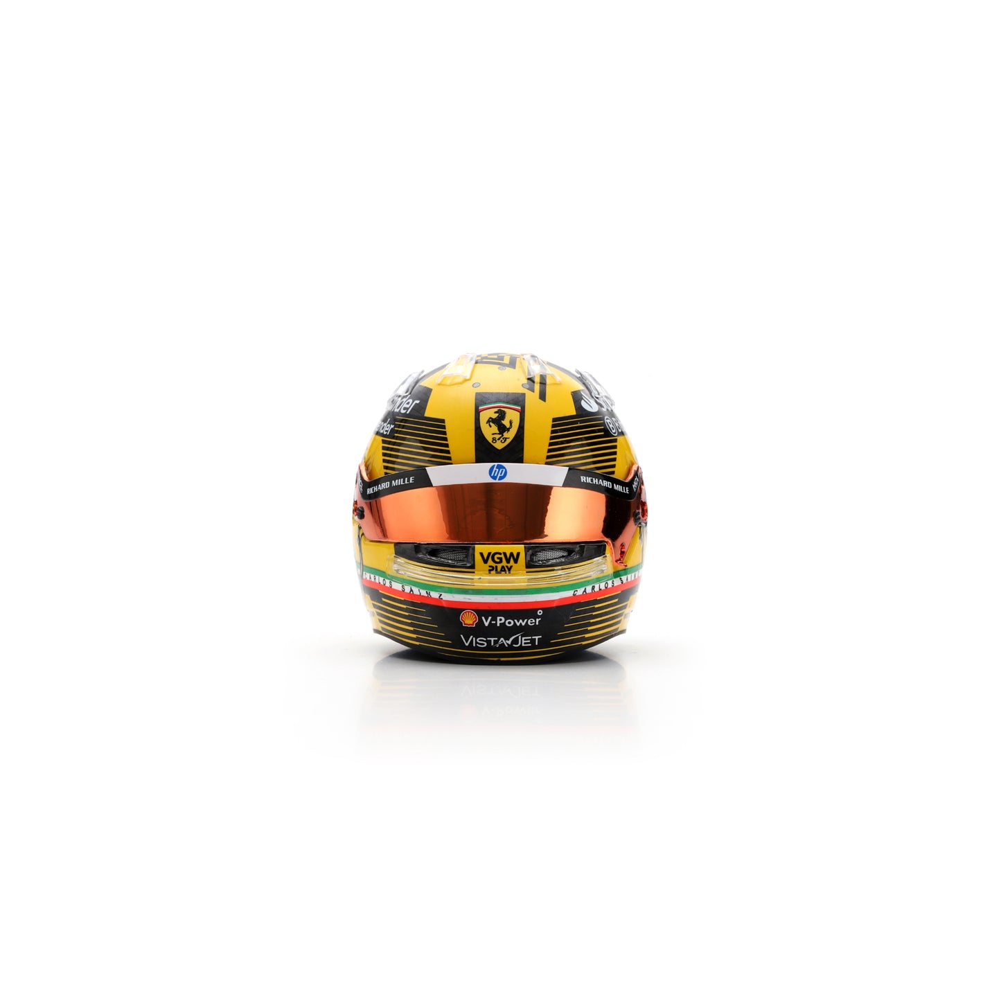 Looksmart LSHEL005 Casque 1:5 - Carlos Sainz Jr - Scuderia Ferrari HP - Italian GP 2024