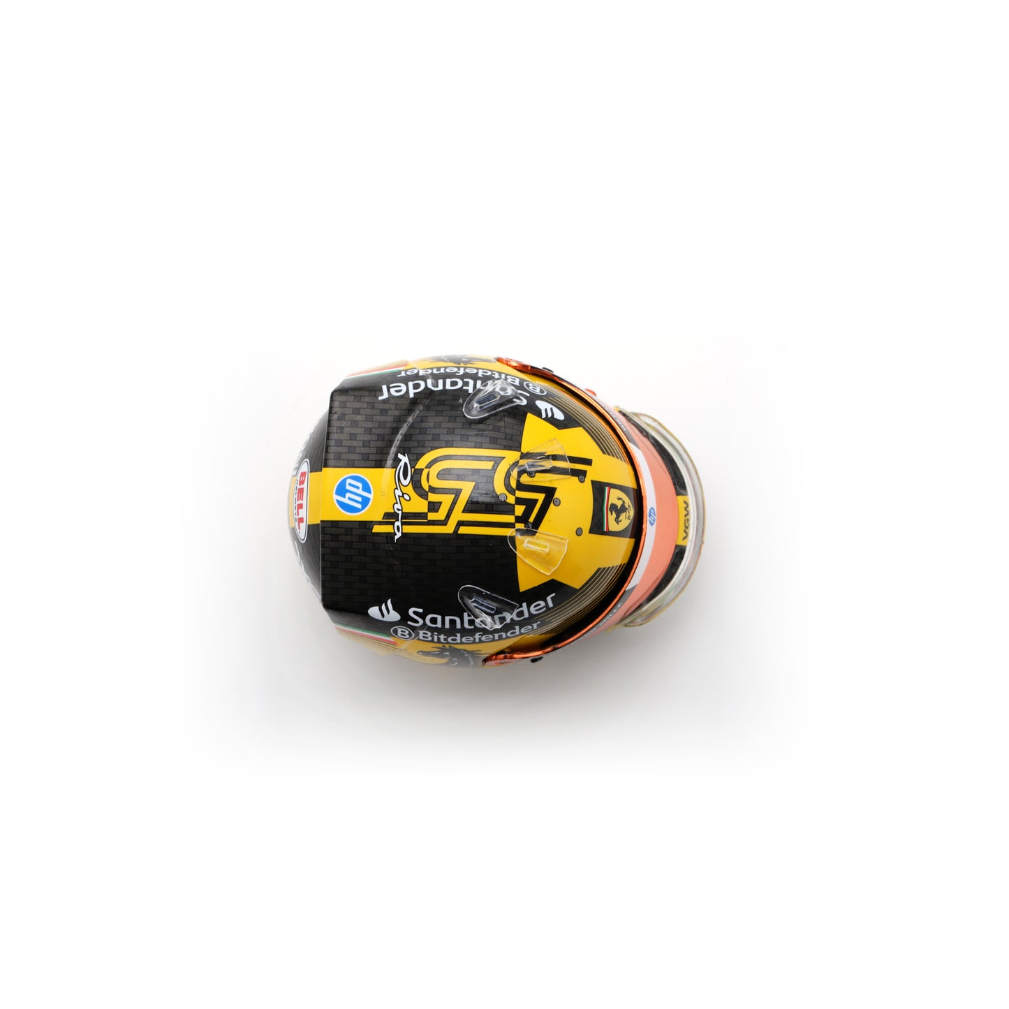 Looksmart LSHEL005 Casque 1:5 - Carlos Sainz Jr - Scuderia Ferrari HP - Italian GP 2024
