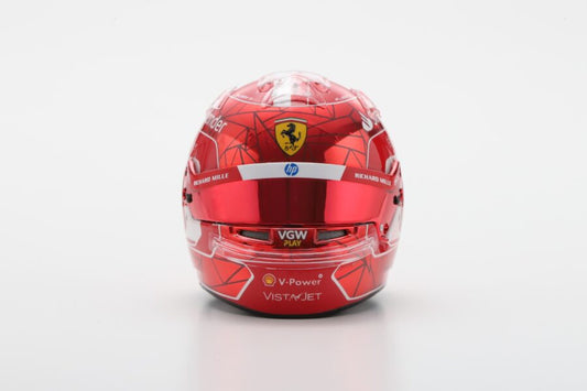 Looksmart LSHEL006 Helmet 1:5 - Charles Leclerc – Scuderia Ferrari HP Singapore GP 2024