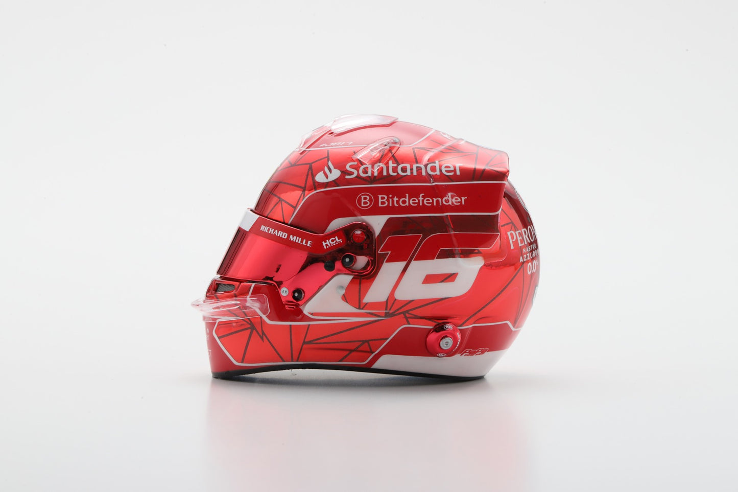 Looksmart LSHEL006 Casque 1:5 - Charles Leclerc –  Scuderia Ferrari HP Singapore GP 2024