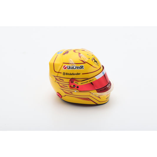 Looksmart LSHEL008 Lewis Hamilton Helmet 1/5 - Scuderia Ferrari HP - Fiorano Test 2025
