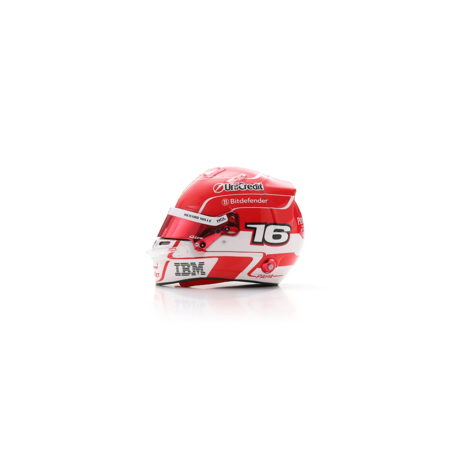 Looksmart LSHEL009 Casque 1:5 - Charles Leclerc – Scuderia Ferrari HP 2025 Season
