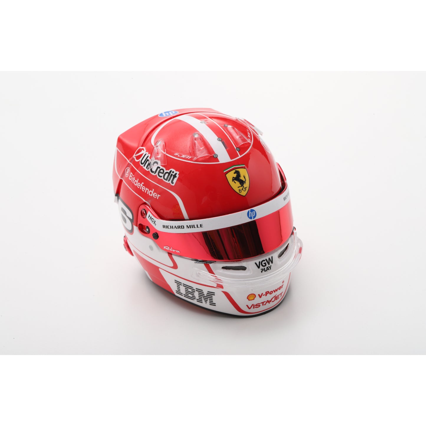 Looksmart LSHEL009 Casque 1:5 - Charles Leclerc – Scuderia Ferrari HP 2025 Season