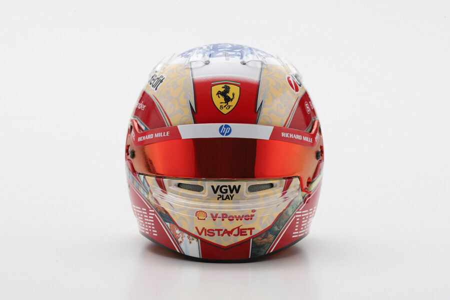 Looksmart LSHEL010 Casque 1:5 - Zhou Guanyu – Scuderia Ferrari HP - 2025
