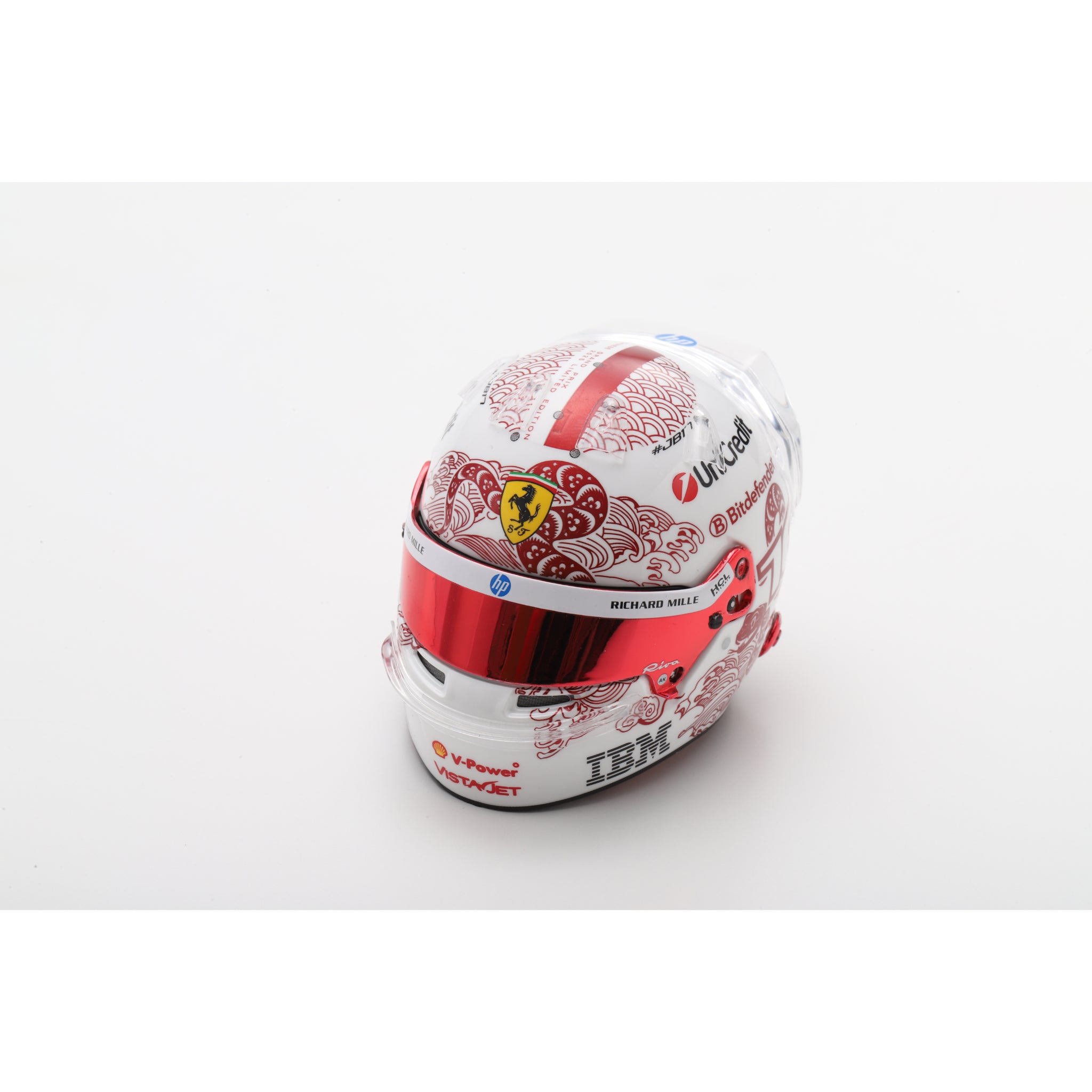 Looksmart LSHEL011 Helmet 1:5 - Charles Leclerc - Scuderia Ferrari