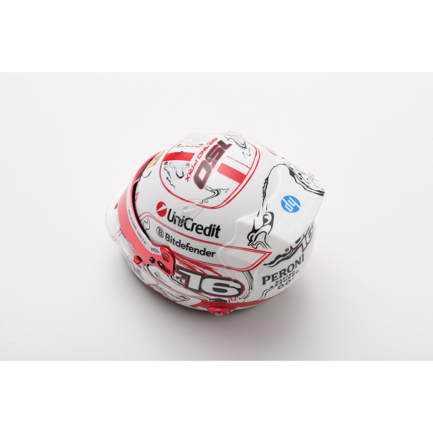 PRE-ORDER - Looksmart LSHEL012 HELMET 1/5 Charles Leclerc - Scuderia Ferrari HP - Japanese 2025