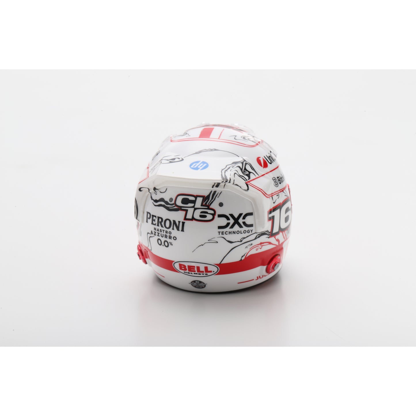 PRE-ORDER - Looksmart LSHEL012 HELMET 1/5 Charles Leclerc - Scuderia Ferrari HP - Japanese 2025