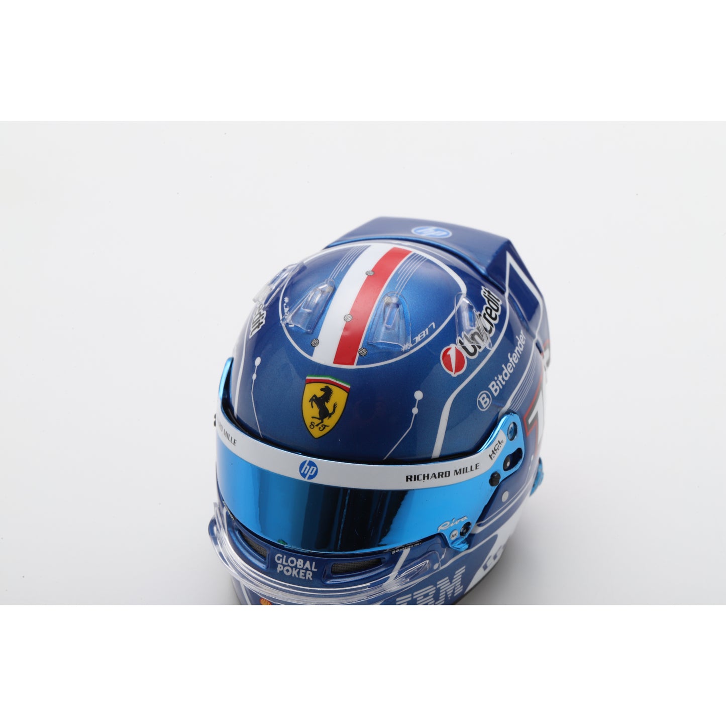 Looksmart LSHEL014 Casque 1:5 - Charles Leclerc - Scuderia Ferrari HP - Miami GP 2025