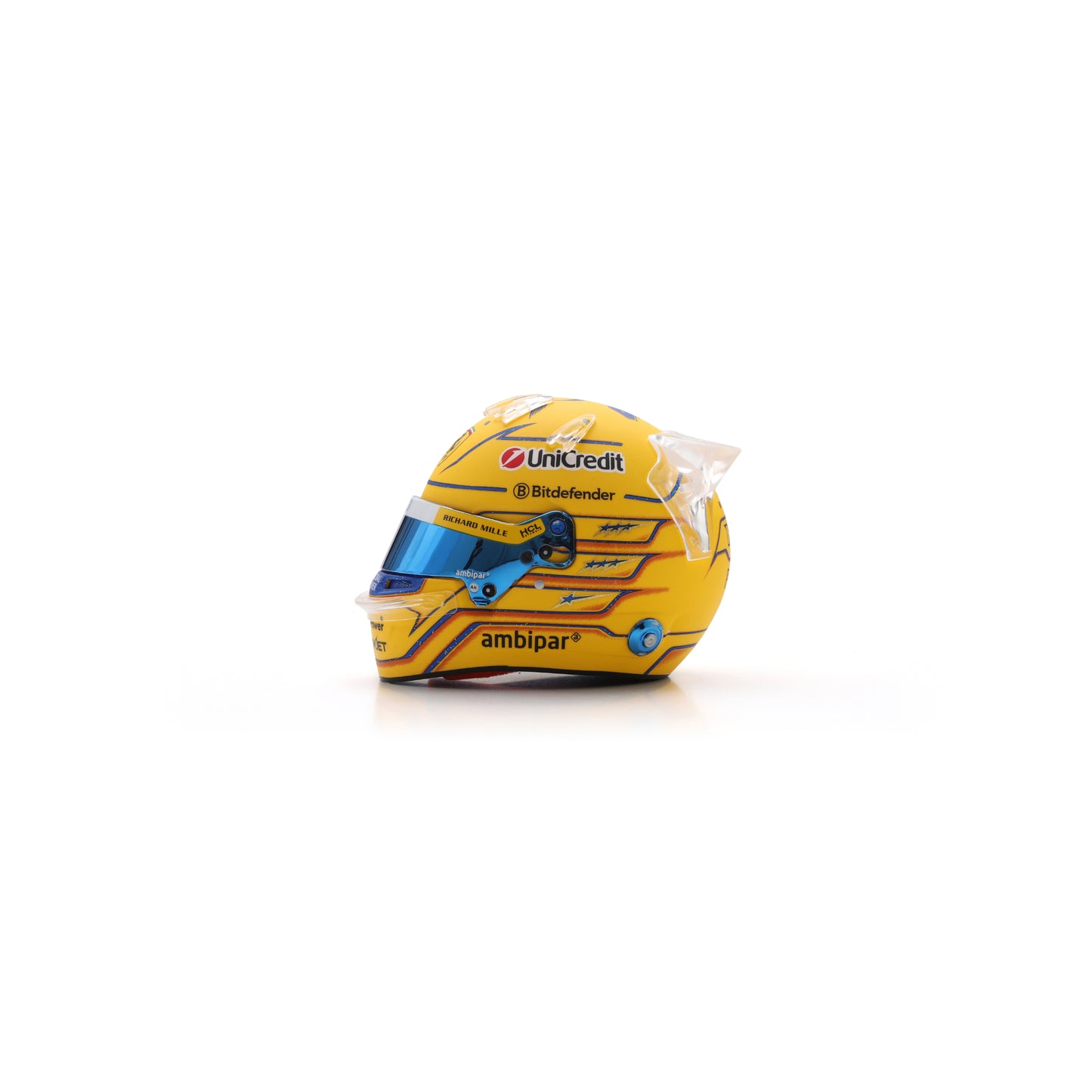 Looksmart LSHEL015 Helmet 1:5 Lewis Hamilton - Scuderia Ferrari HP - Miami GP 2025