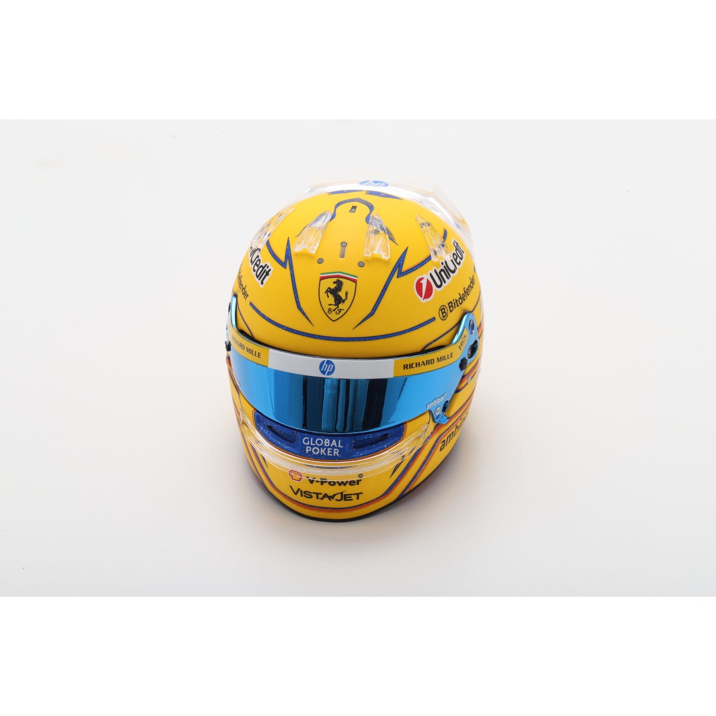 Looksmart LSHEL015 Helmet 1:5 Lewis Hamilton - Scuderia Ferrari HP - Miami GP 2025
