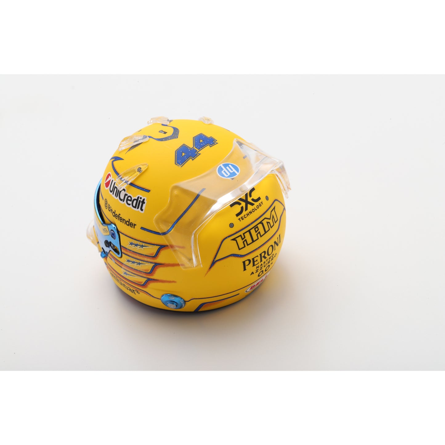 Looksmart LSHEL015 Helmet 1:5 Lewis Hamilton - Scuderia Ferrari HP - Miami GP 2025
