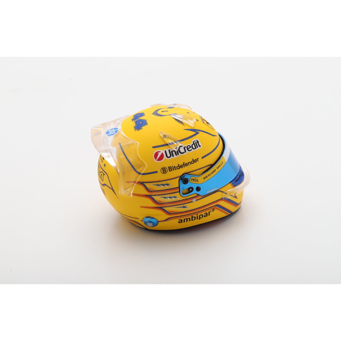 Looksmart LSHEL015 Helmet 1:5 Lewis Hamilton - Scuderia Ferrari HP - Miami GP 2025