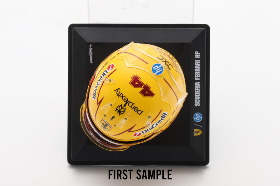 Looksmart LSHEL016 Helmet 1:5 - Lewis Hamilton – Scuderia Ferrari HP Monaco GP 2025