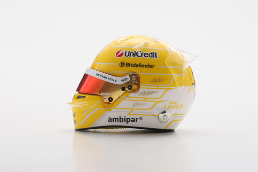 Looksmart LSHEL021 Casque 1:5 - Lewis Hamilton – Scuderia Ferrari HP Italy GP 2025