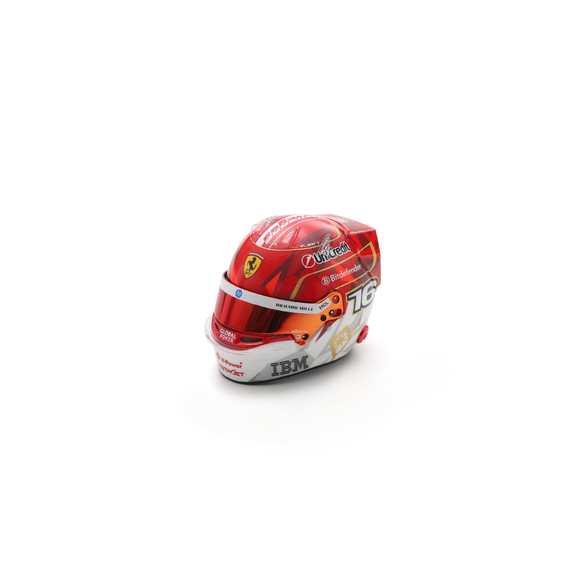 Looksmart LSHEL026 Helmet 1:5 - Charles Leclerc – Scuderia Ferrari HP Las Vegas GP 2025
