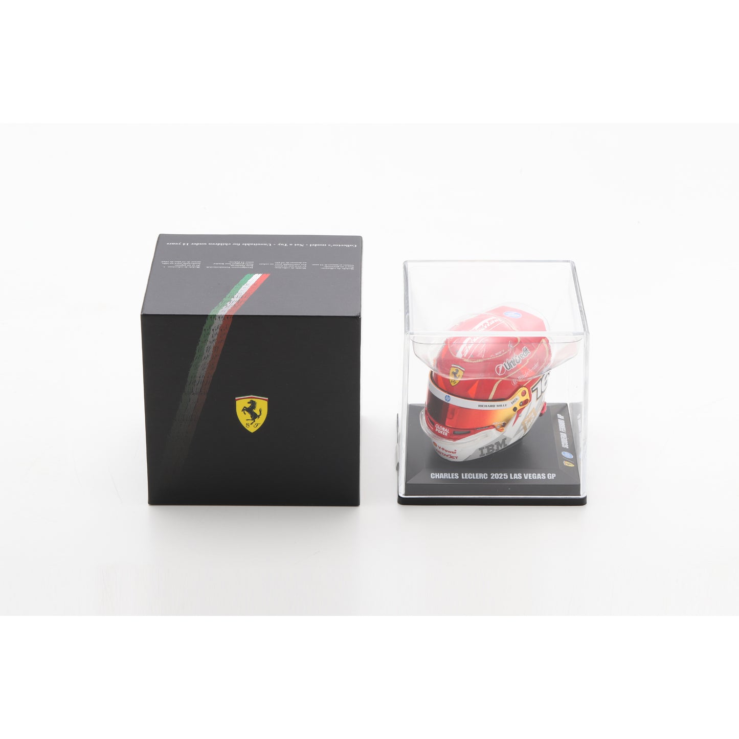 Looksmart LSHEL026 Helmet 1:5 - Charles Leclerc – Scuderia Ferrari HP Las Vegas GP 2025